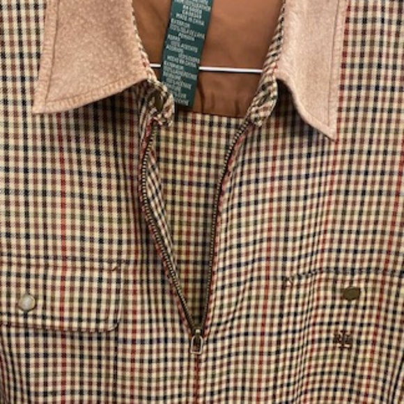 Lauren Ralph Lauren Wool Zip Shacket Top - Picture 2 of 14